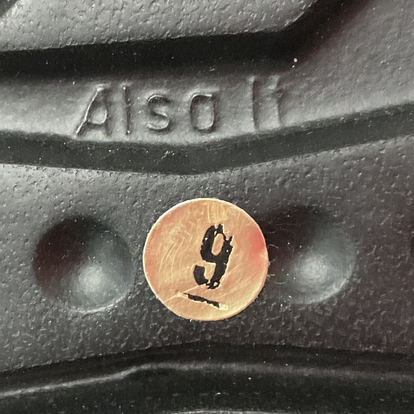 Black Aquatalia by Marvin K Suede Stretchy Slip On Comfort Platform Loafer Sz 9 - Picture 10 of 13